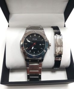 Reloj Acero Negro