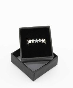 Alternative view of Anillo Stars de Acero Inoxidable