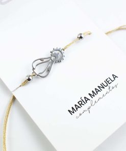 Pulsera Virgen de los Milagros de Acero Inoxidable