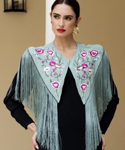 CAPA BORDADA DE FLAMENCA
